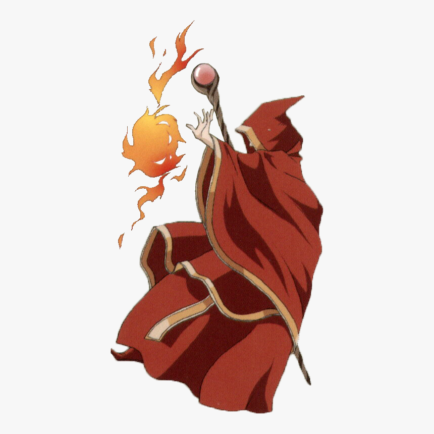 Transparent Fire - Fire Emblem Thunder Mage, HD Png Download