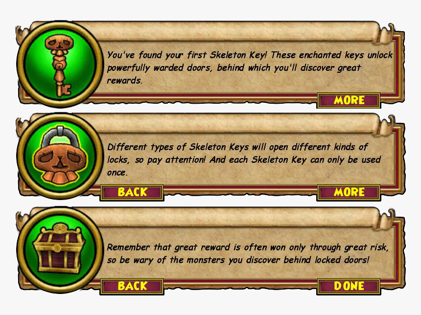 Wizard101 Skeleton Key Guide - Cartoon, HD Png Download