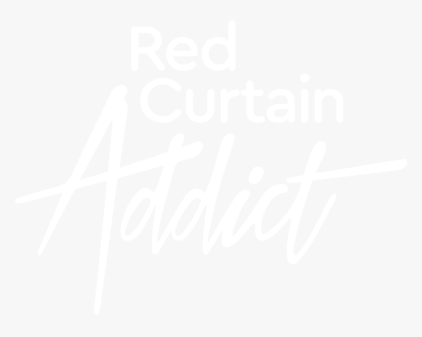 Red Curtain Addict Logo - Calligraphy, HD Png Download