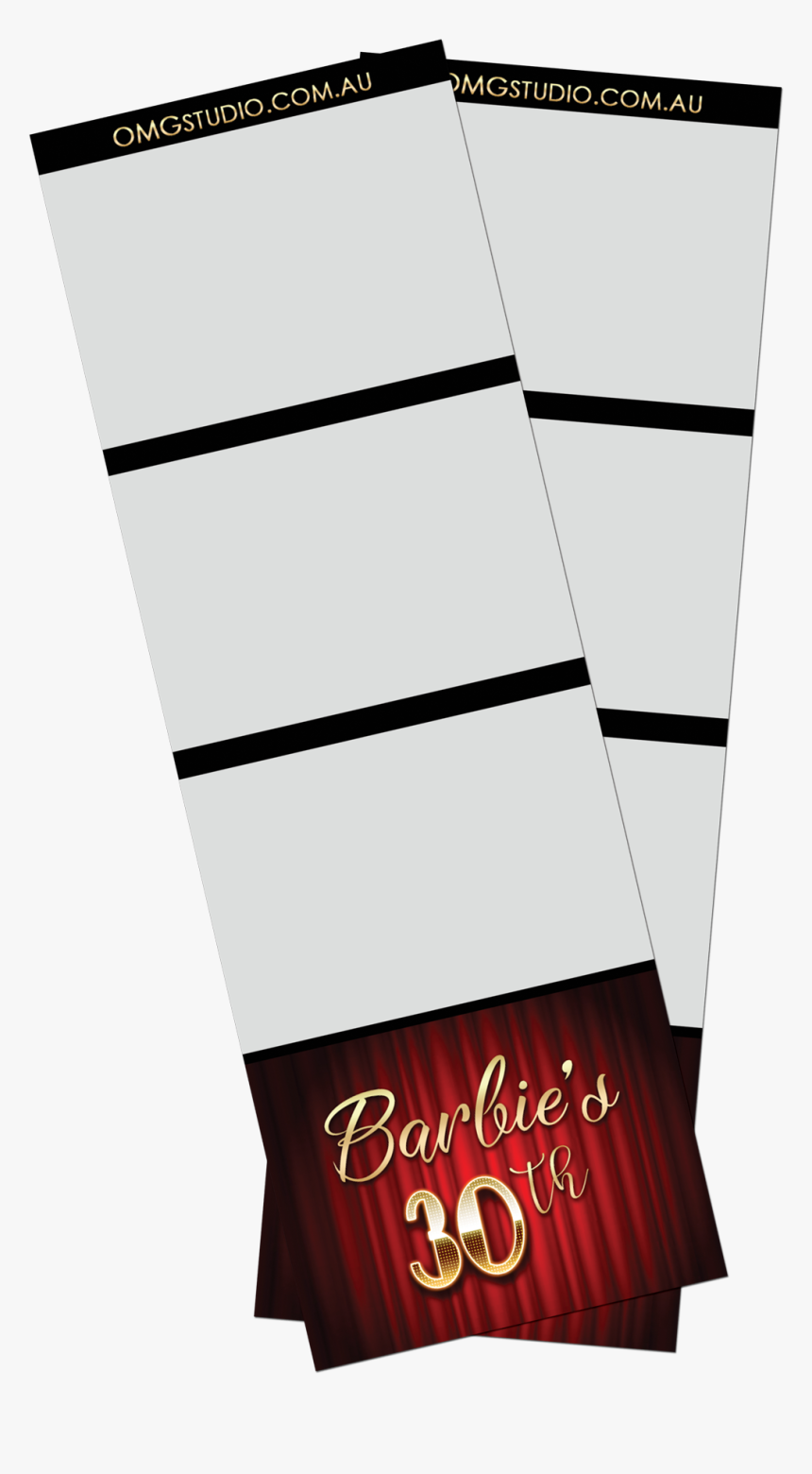 Red Curtain Photobooth Print - Greeting Card, HD Png Download