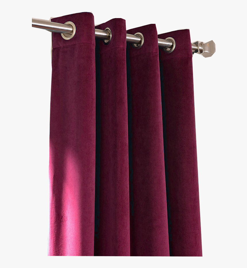 Purple Velvet Curtain - Velvet, HD Png Download