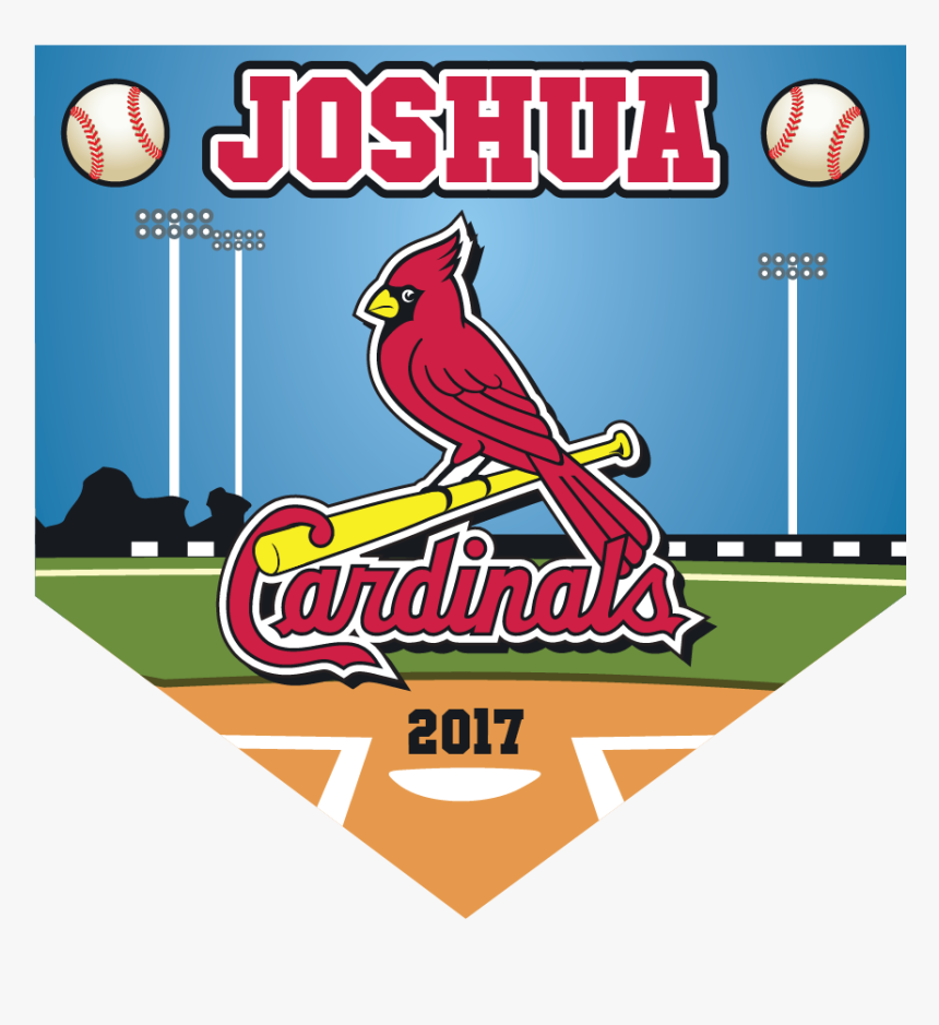 16″ X 16″ Home Plate Pennant Cardinals - Cardinal, HD Png Download
