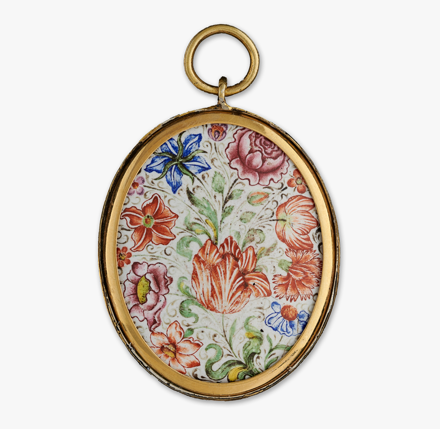 An Unknown Gentleman, Wearing Black Doublet And White - Locket, HD Png Download