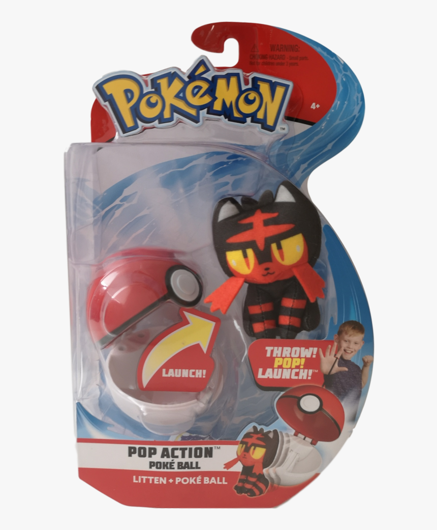 Pokemon Toys Pop Action Pokeball, HD Png Download