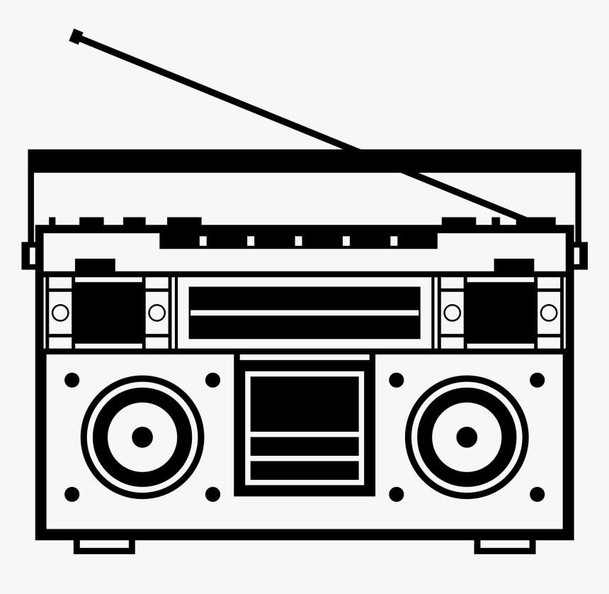 Logo Blown Up Boombox - Boombox, HD Png Download