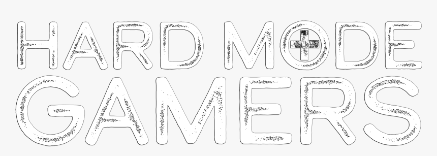 Hard Mode Gamers - Black-and-white, HD Png Download