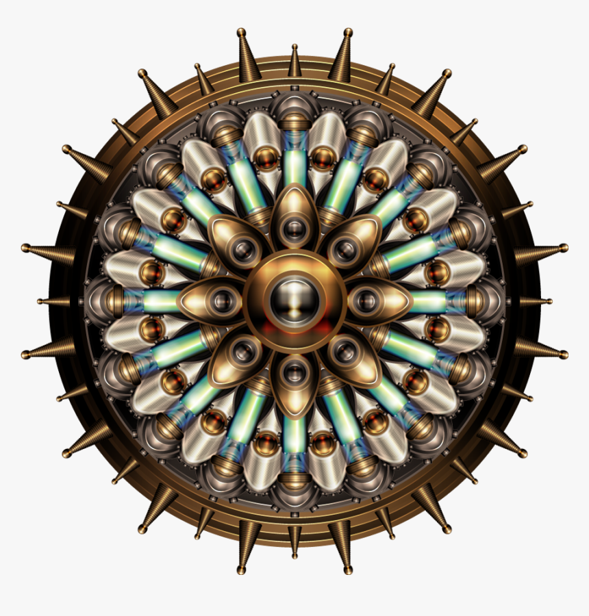 Download Steampunk Gear Png Transparent Image - Transparent Background Steampunk Gear Png, Png Download