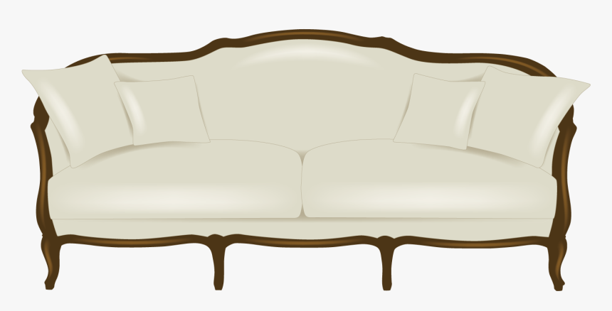 Vector Cortical Sofa Png Download - Couch Vector Png, Transparent Png
