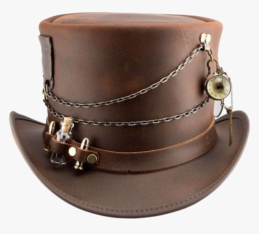 Steampunk Hat Png Transparent Image - Steampunk Top Hat Png, Png Download