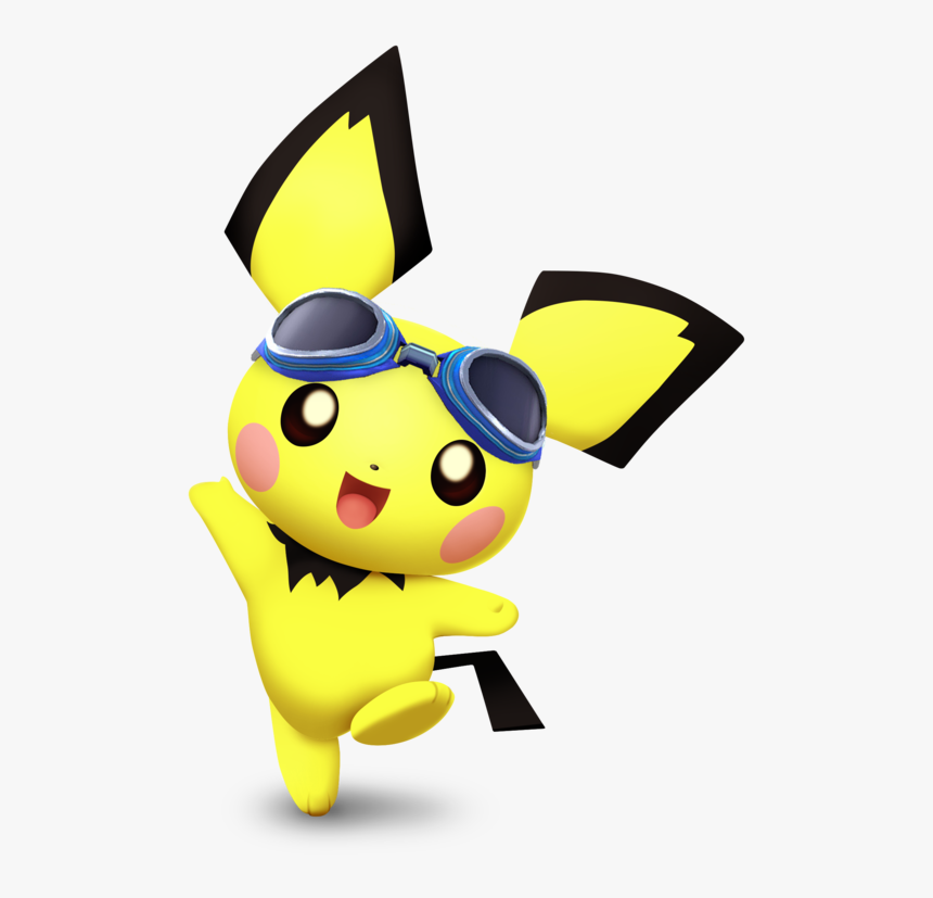 Goggles Clipart Swimming Stuff - Pichu Smash 4, HD Png Download