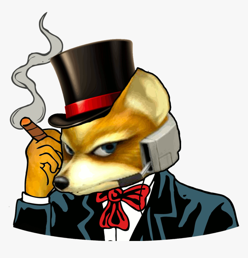 Sticker Jvc Starfox Mc Cloud Super Smash Bros Melee - Jvc Sticker, HD Png Download