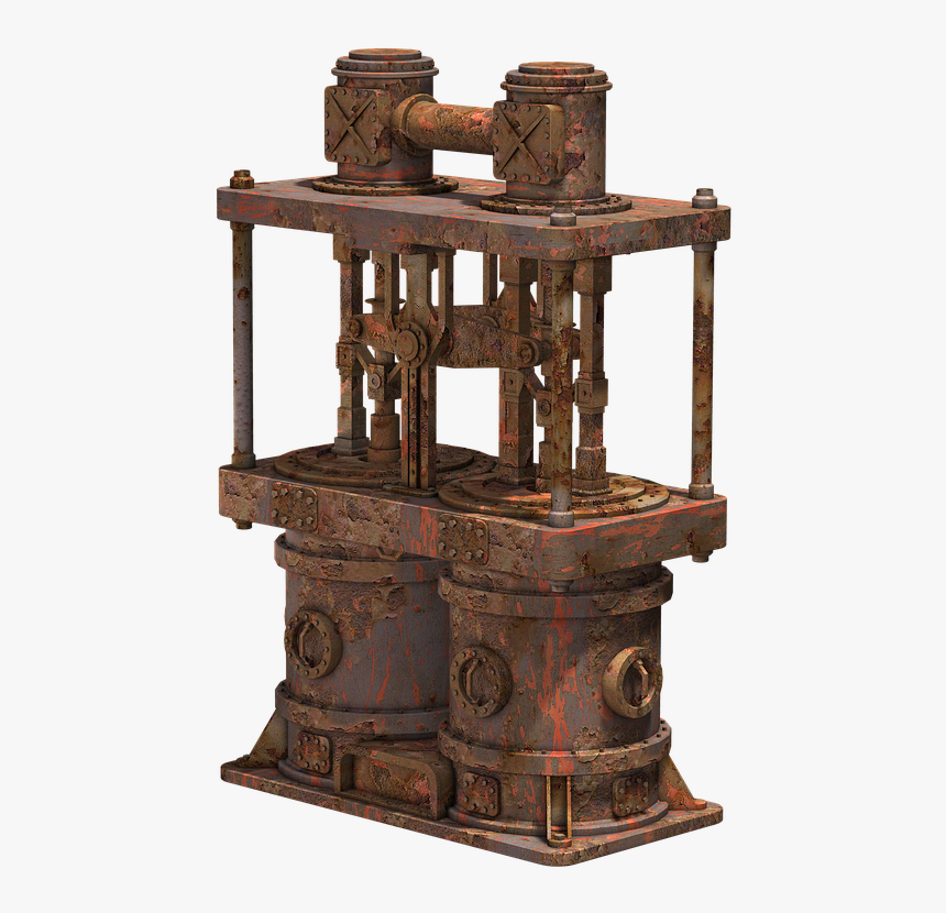Steampunk Machine Png, Transparent Png