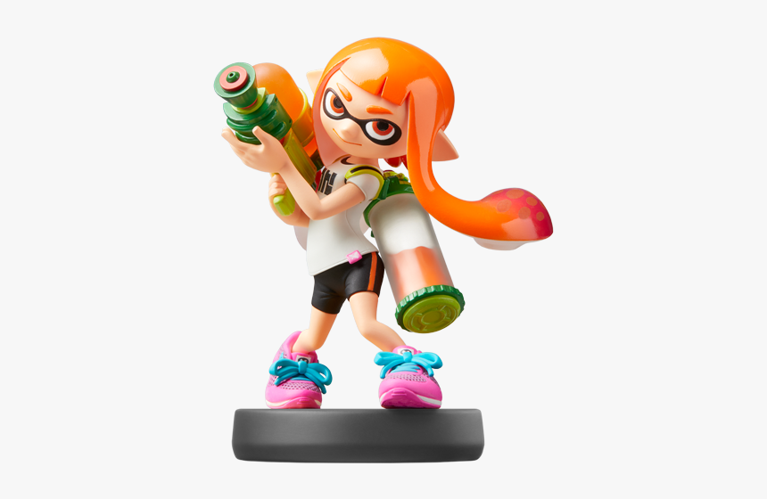 Inkling Girl Smash Amiibo, HD Png Download