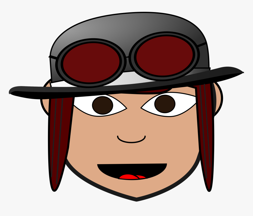 Steampunk Girl Clip Arts - Clip Art, HD Png Download