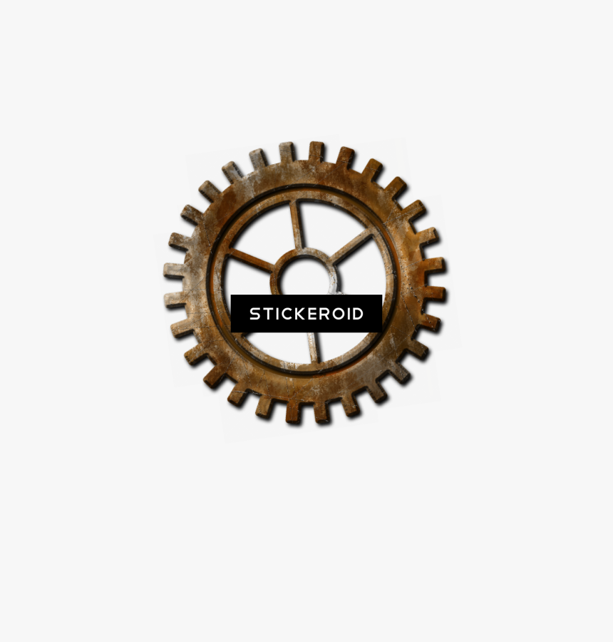 Steampunk Gold Gear , Png Download - Transparent Background Steampunk Gear Png, Png Download