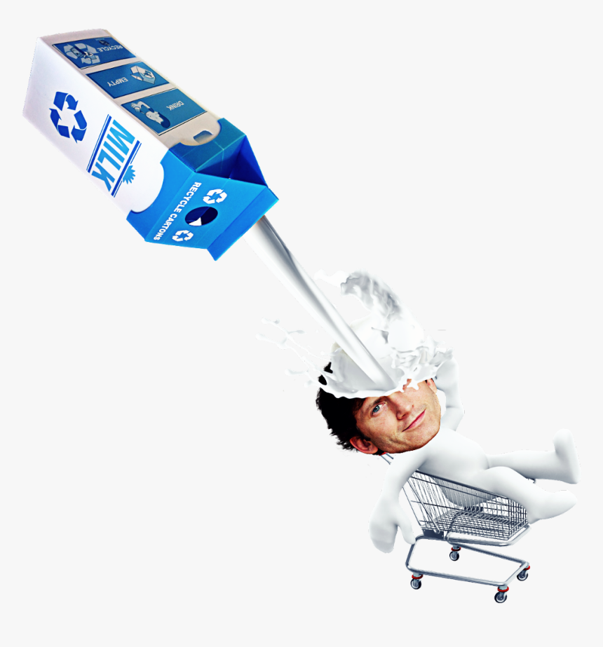 #toddhoward #shoppingcart #milk - Winter Sport, HD Png Download