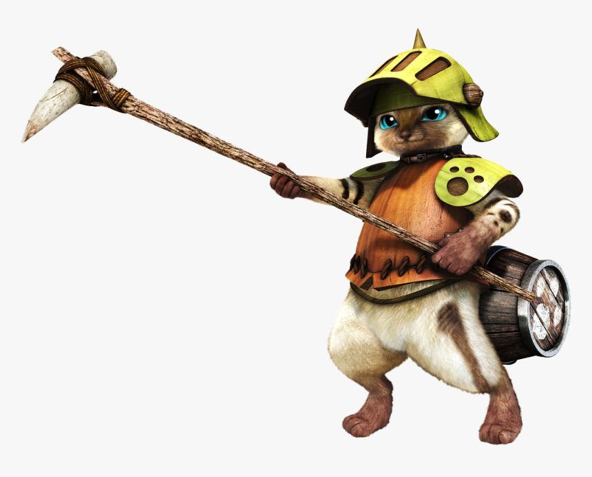 Monster Hunter World Kitty , Png Download - Monster Hunter Felyne Armor, Transparent Png