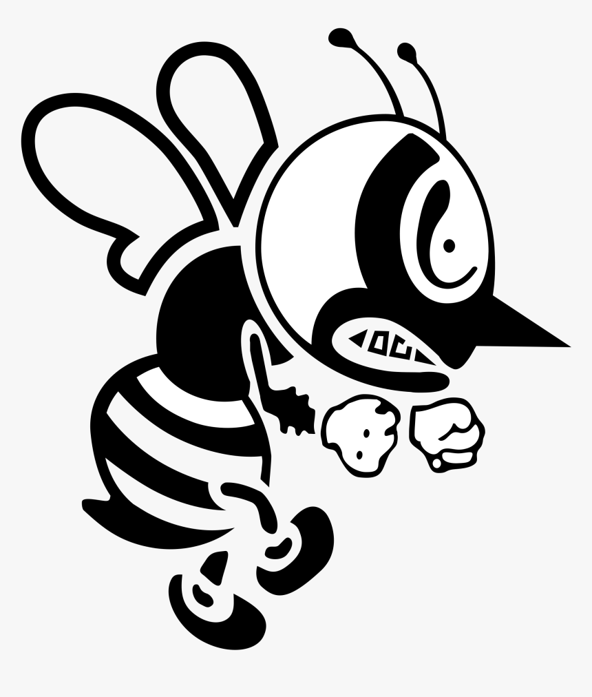 St Ambrose Fighting Bee Logo Png Transparent - St Ambrose University Bee, Png Download