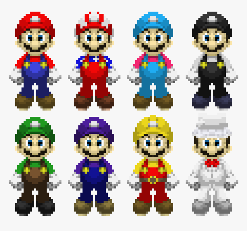 Super Smash Bros Ultimate Mario Costumes, HD Png Download