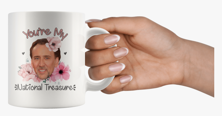 Holding Cup Of Coffee Png, Transparent Png