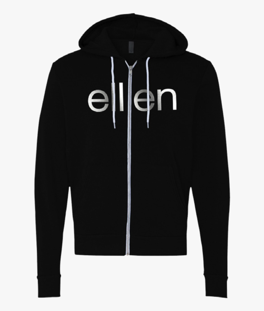 Ellen Show Be Kind Zip Hoodie- Black - Hoodie, HD Png Download