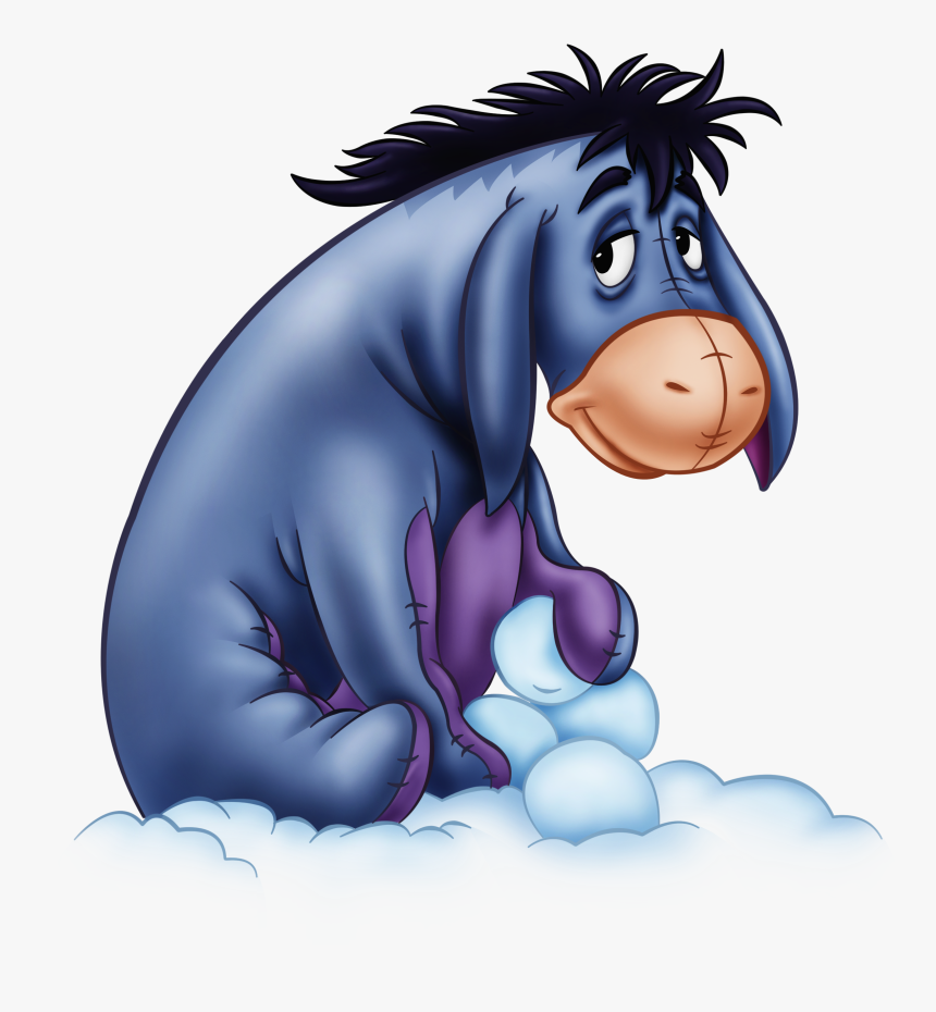 Dancing Snowballs Png - Know I M Just An Eeyore, Transparent Png