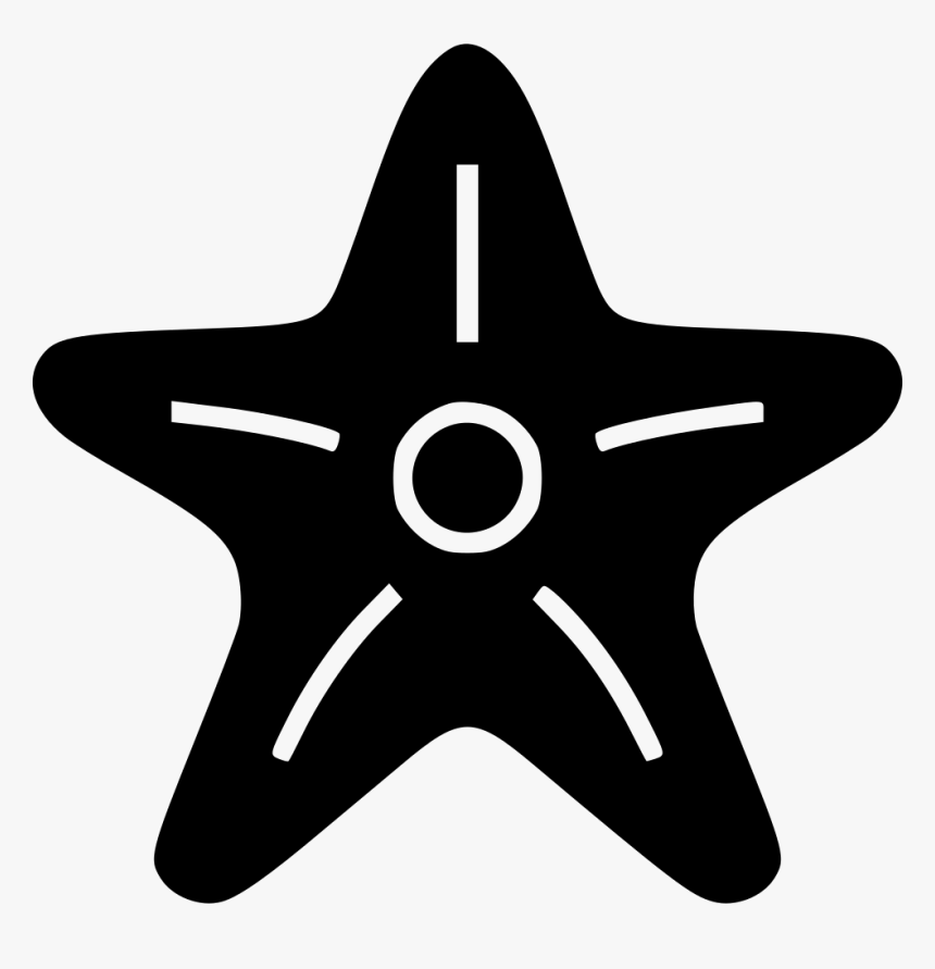 Seastar Sea Star - Sea Star Icon Png, Transparent Png