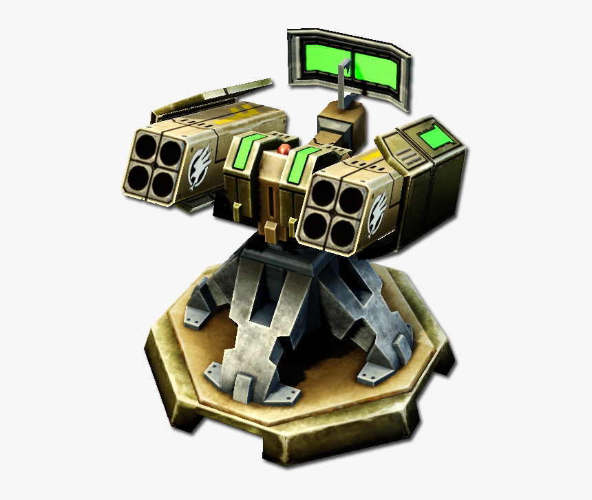 Turret Png - Missile Turret - Missile Turret, Transparent Png
