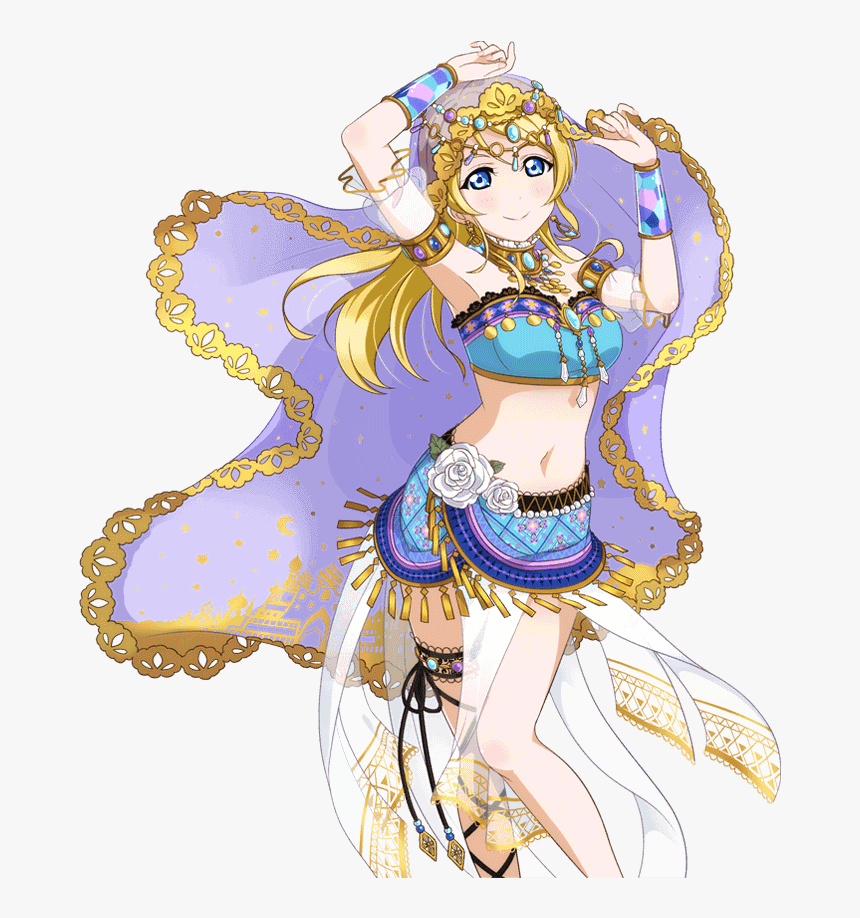 School Idol Tomodachi Cards Album Ayase Eli - Love Live Eli Arabian, HD Png Download