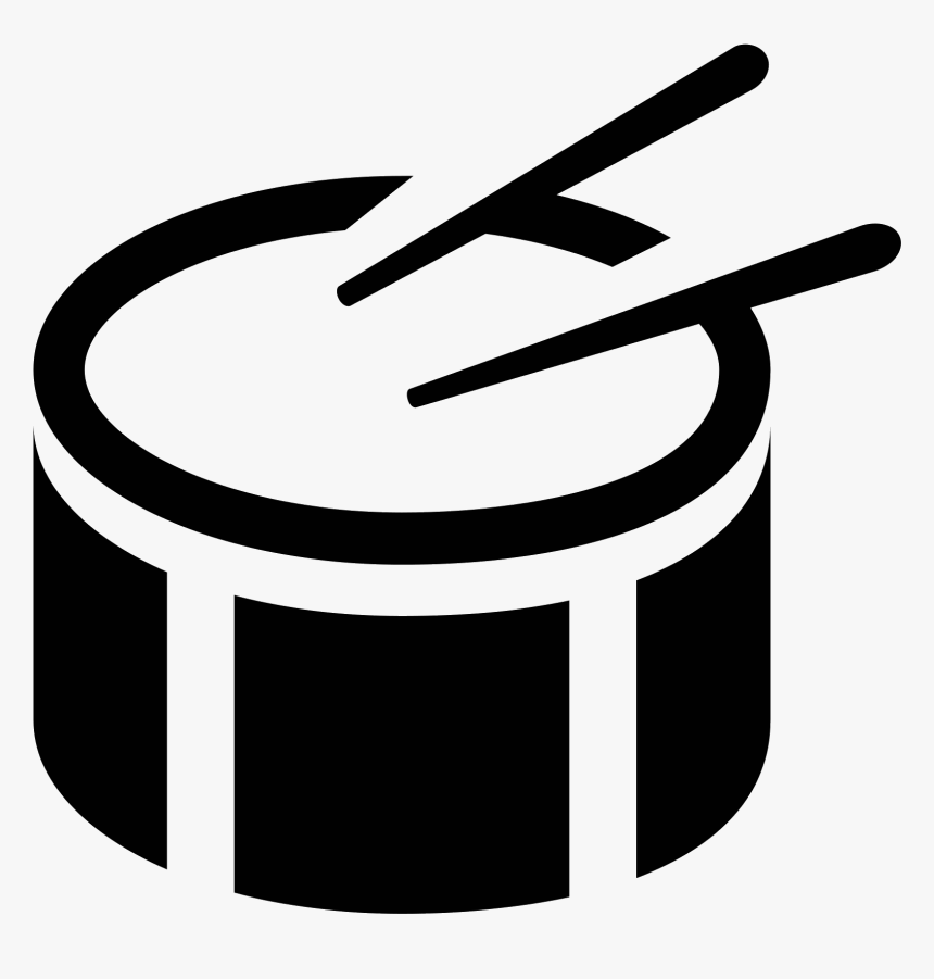 Drums Clipart Drum Roll - Drums Icon, HD Png Download