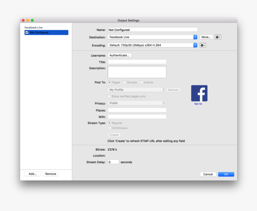 Obs Studio To Wowza, HD Png Download