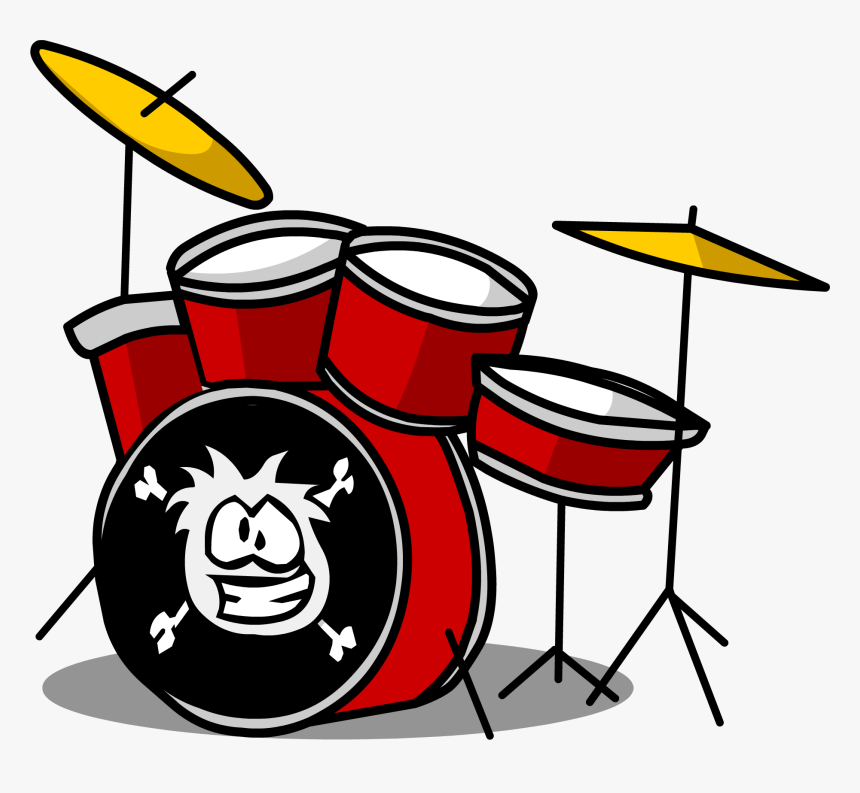 Drum Kit Sprite - Clipart Drum, HD Png Download