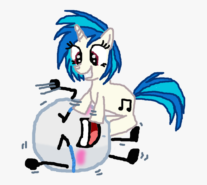 Vinyl Scratch Tickle Snowball By Thedrksiren - Cartoon, HD Png Download
