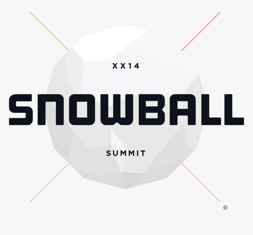 Snowball Summit 2014 Logo - Graphic Design, HD Png Download