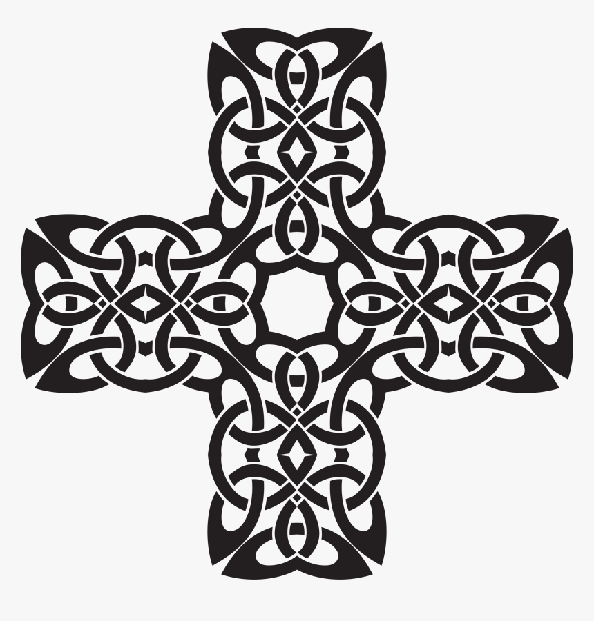 Celtic Knot Cross - Transparent Png Stamp Celtic Cross, Png Download