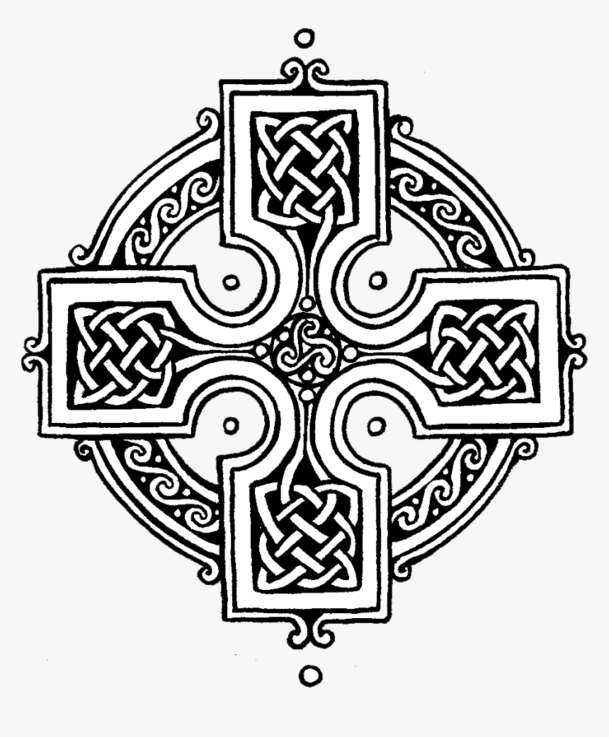 Transparent Celtic Symbol Png - Celtic Circle Cross, Png Download