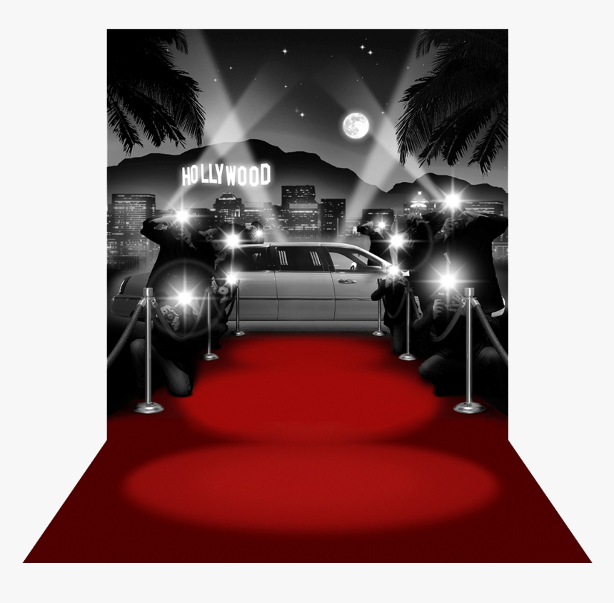 Paparazzi Red Carpet Backgrou - Red Carpet Vip Background, HD Png Download
