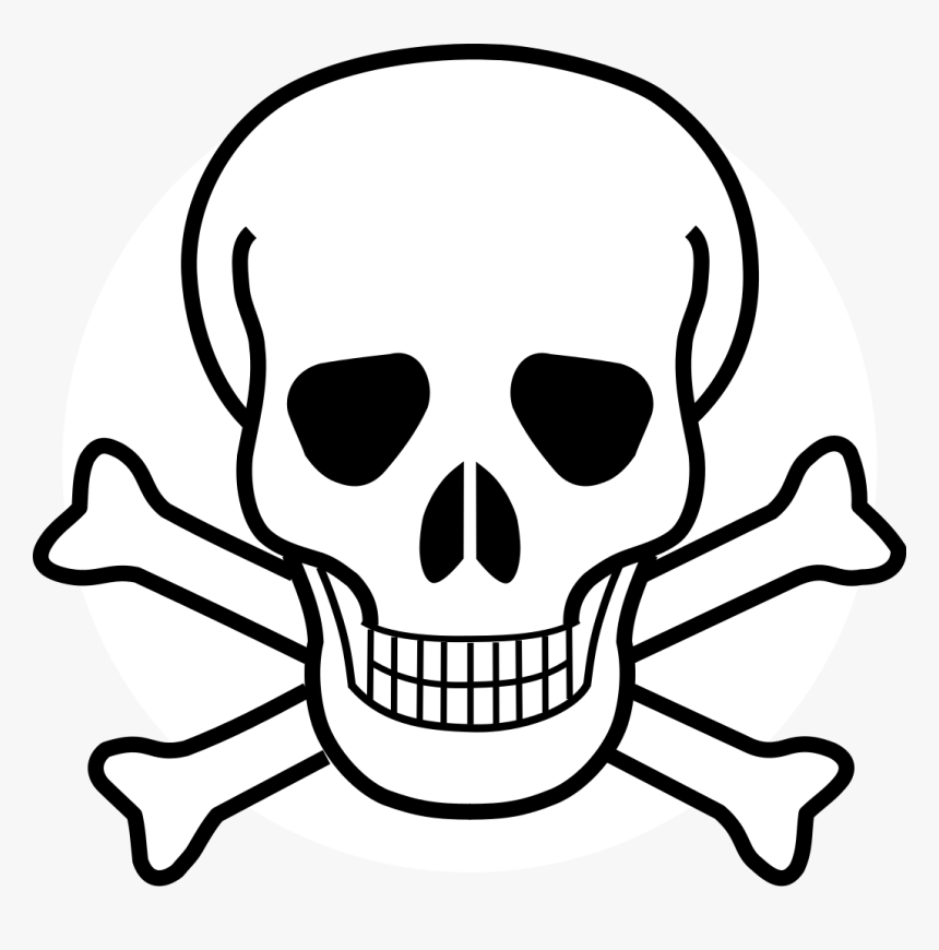 Printable Skull And Crossbones, HD Png Download