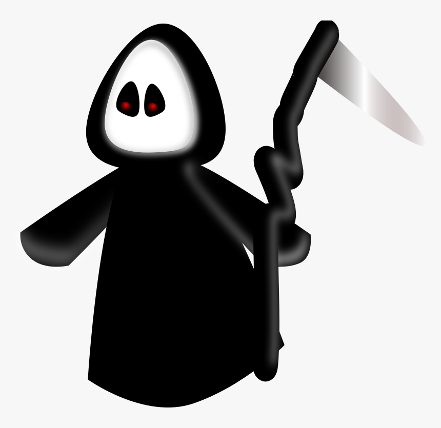 Death Svg Clip Arts - Cartoon Angel Of Death, HD Png Download