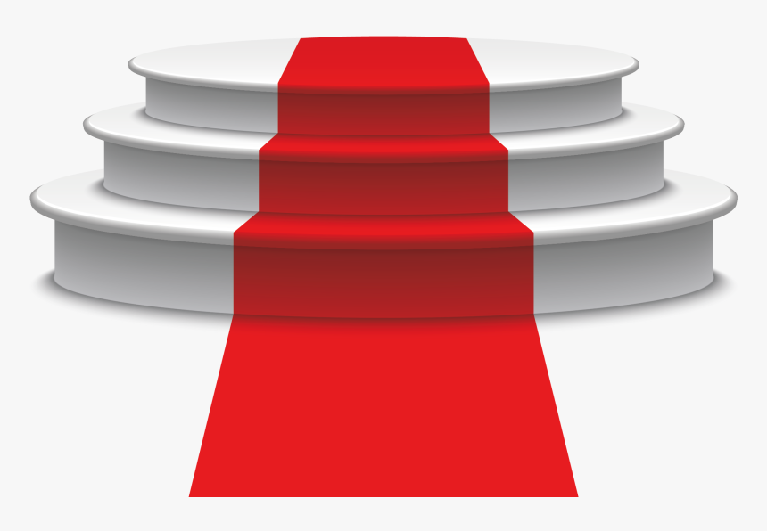 Red Carpet Vector Png , Png Download - Vecteur Podium Png, Transparent Png