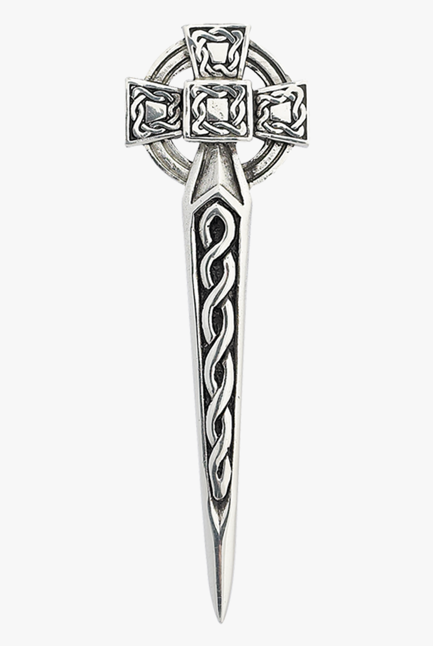 Celtic Cross Kilt Pin - Cross, HD Png Download