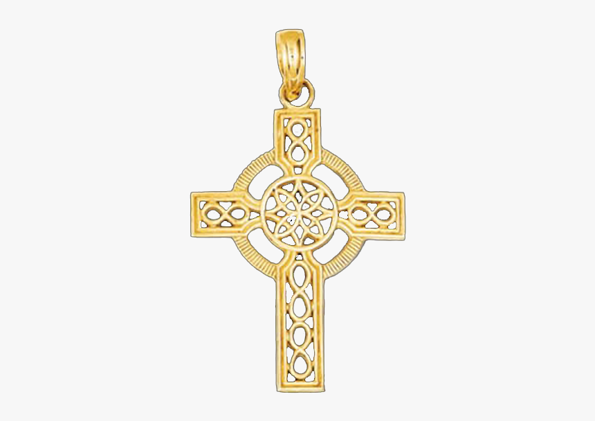 Diamond Cut Celtic Cross Pendant - Cross, HD Png Download