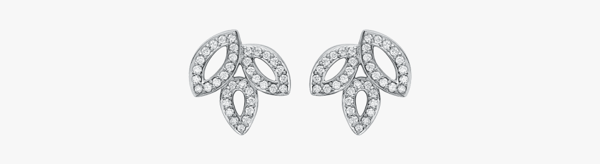 Diamond Earrings 1png - Platinum, Transparent Png