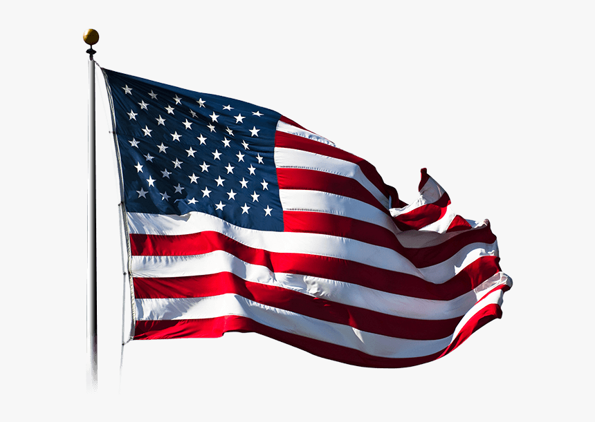 Non Copyright American Flag, HD Png Download