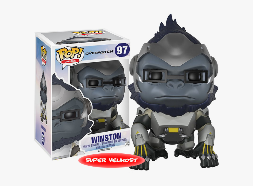 Overwatch Winston Pop Figure , Png Download - Pop Games Overwatch Winston 6, Transparent Png