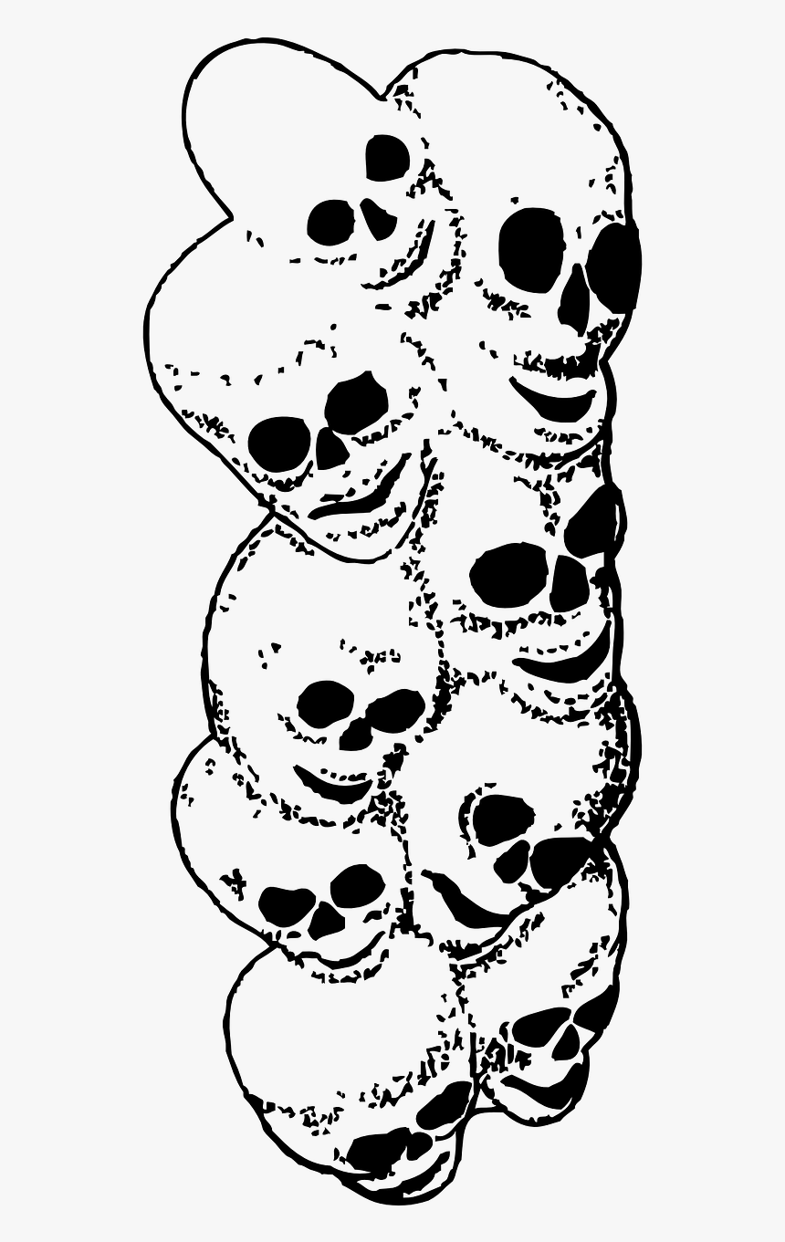 Cabezas De Esqueletos, HD Png Download
