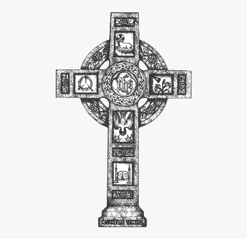 Ancient Celtic Cross, HD Png Download