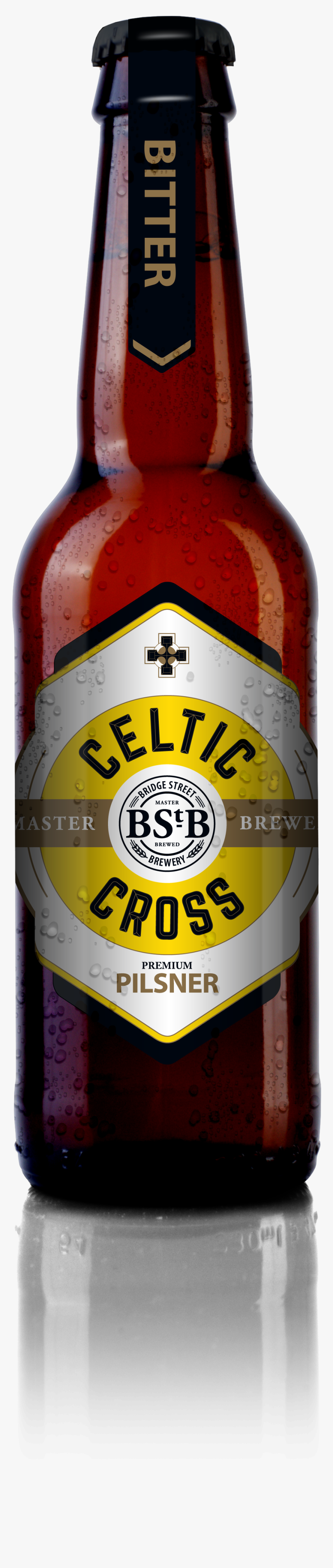 Celtic Cross Craft Beer - Beer Bottle, HD Png Download
