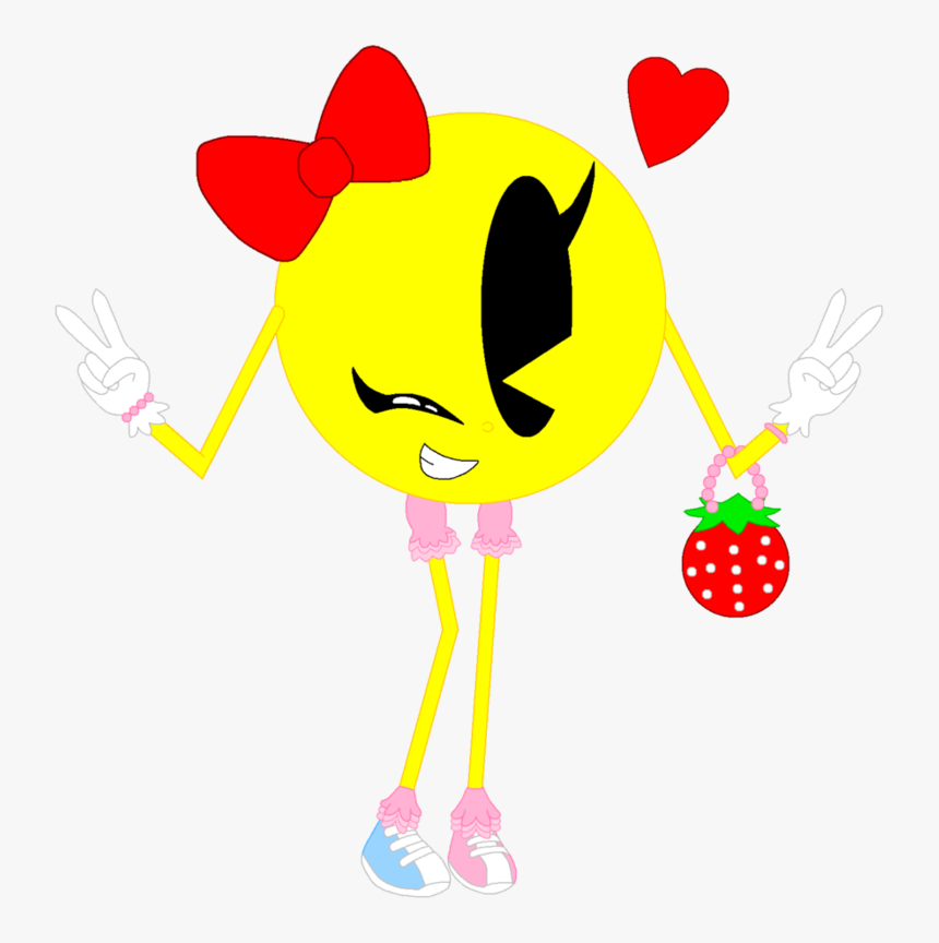 Ms Pac Man S Elliptica Cosplay By Cheezn64x - Elliptica Ms Pacman, HD Png Download
