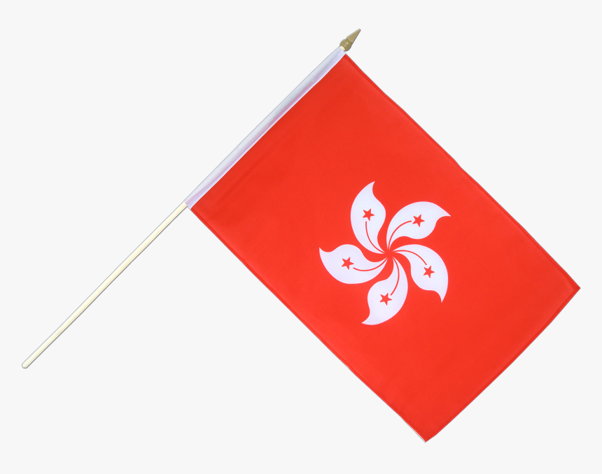 Hand Waving Flag - Hong Kong Japan Flag, HD Png Download